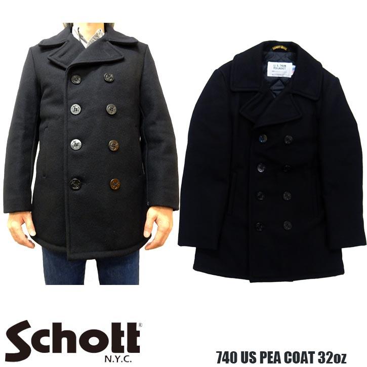 Schott N.Y.C（ショット） SCHOTT 740US PEA COAT 32oz ピーコート