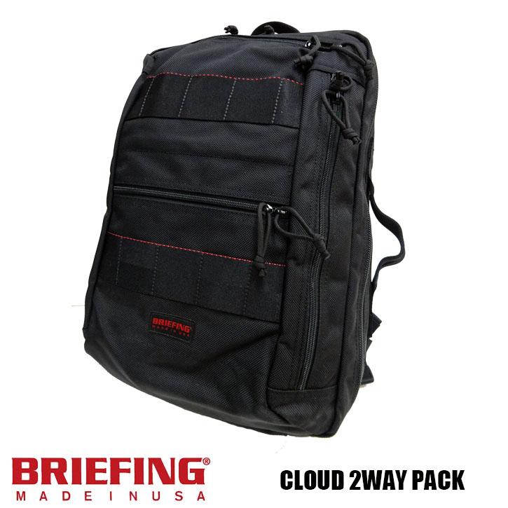 ニューバランス×ブリーフィング CLOUD 2WAY PACK ビジネスリュック BRIEFING（ブリーフィング） BRIEFING CLOUD 2WAY PACK BLACK バック