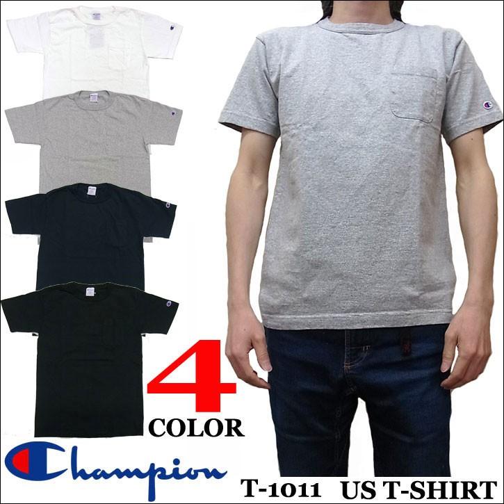 Champion チャンピオン USA製　T-1011　ポケットＴシャツ C5-B303｜jerrys