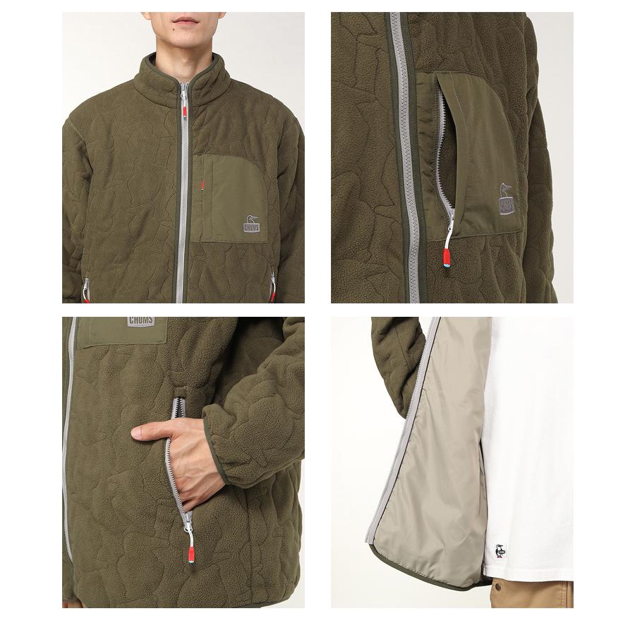 CHUMS（チャムス） Booby Stitch Fleece Jacket ブービーステッチ