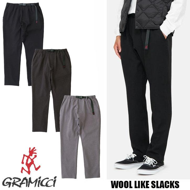 GRAMICCI（グラミチ） WOOL LIKE SLACKS PANT ウールライク スラックス