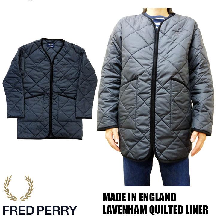 FRED PERRY フレッドペリー ラベンハム キルティングジャケット j2852 