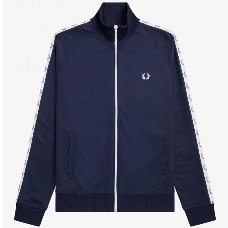 【FRED PERRY】 トラックジャケット オートミール L J4620 楽天市場】フレッドペリー テープド・トラックジャケット J4620