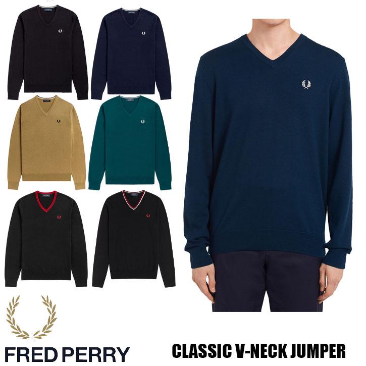 フレッドペリー FRED PERRY Vネック セーター ニット K9600 :k9600:JERRYS STORE - 通販 -  Yahoo!ショッピング