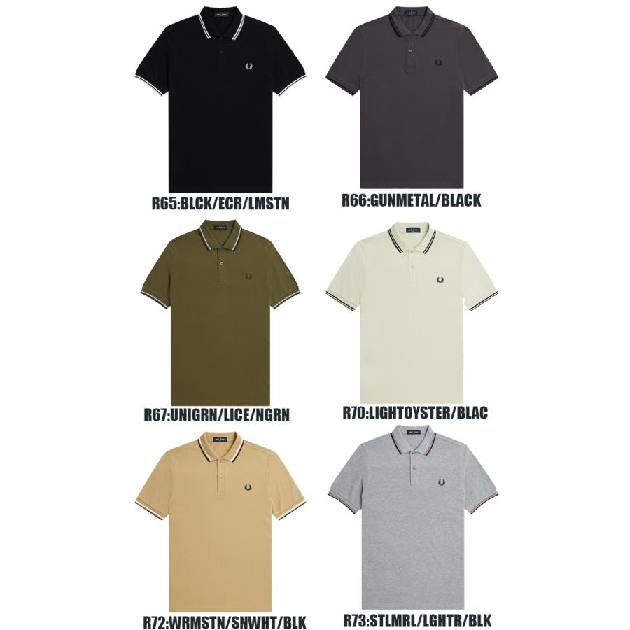 フレッドペリー M3600 半袖ポロシャツ ダークブラウン FRED PERRY フレッドペリー ポロシャツ 半袖 メンズ ツイン