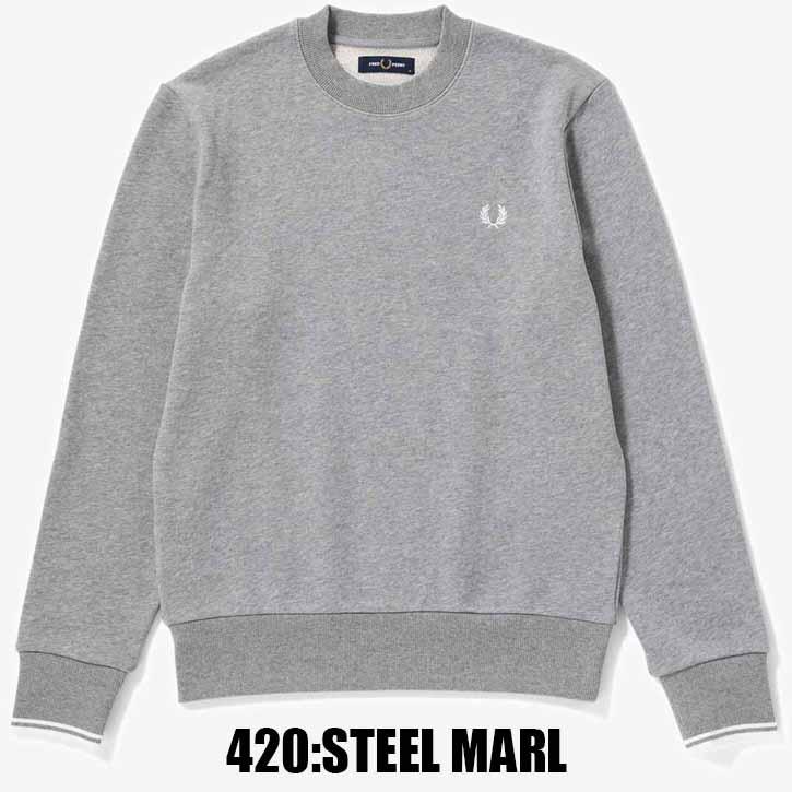 FRED PERRY（フレッドペリー） クルーネック スウェット M7535 国内