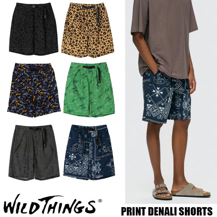 WILD THINGS（ワイルドシングス） WILD THINGS PRINT DENALI SHORTS 全