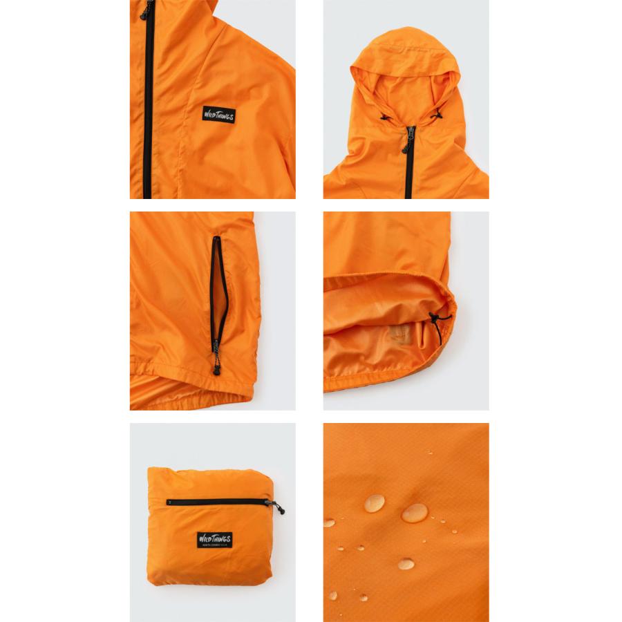WILD THINGS（ワイルドシングス） 2026新作 PACKABLE WIND PARKA