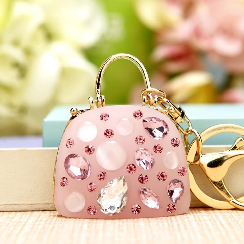 キーホルダー バッグチャーム バッグアクセサリー 鍵 可愛いキラキラ