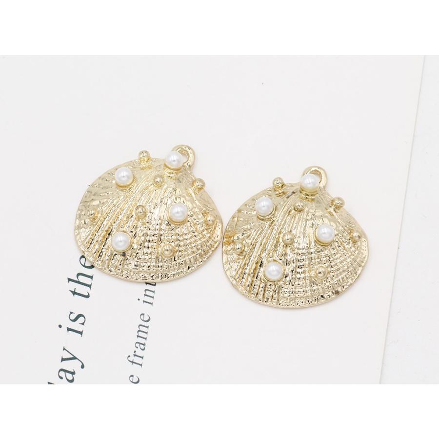 チャームパーツ 貝型 4個入 最新版 可愛い アクセサリー パーツ パール Jc005 Jc005 Japan Eco Store 通販 Yahoo ショッピング