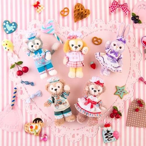 ダッフィー ぬいぐるみバッジ ダッフィー&フレンズのハート ダッフィー ぬいぐるみバッジ ダッフィー&フレンズのハート