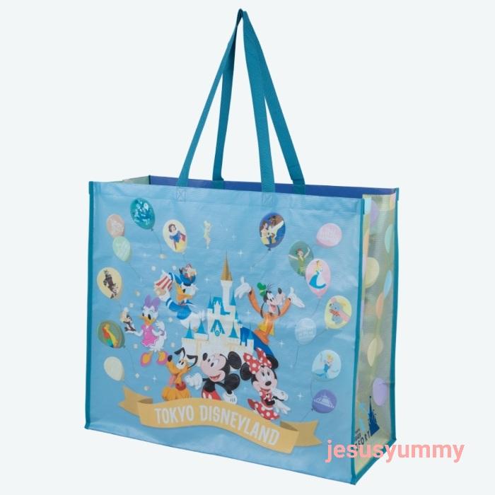 ショッピングバッグ Lサイズ バック 水色 エコバッグ 東京 ショッピングバッグ Lサイズ バック 水色 エコバッグ 東京