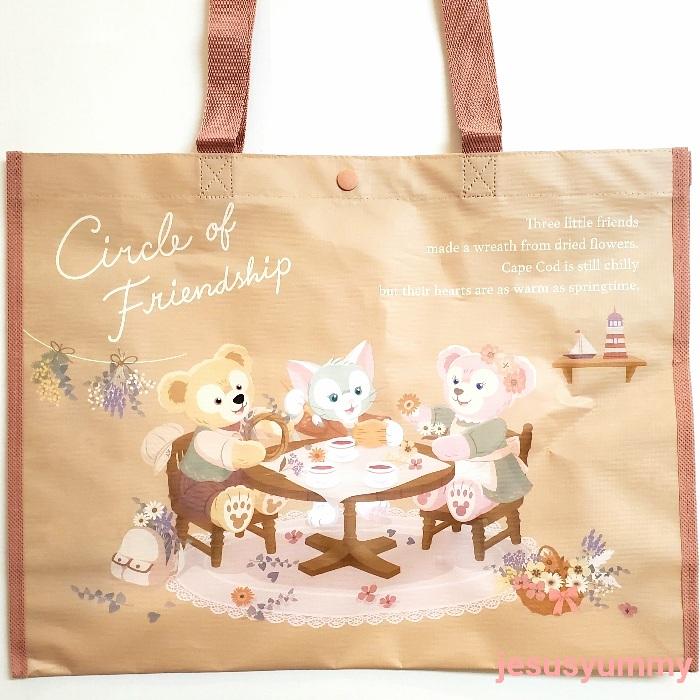 ショッピングバッグ ダッフィー＆フレンズのサークル・オブ・フレンド 