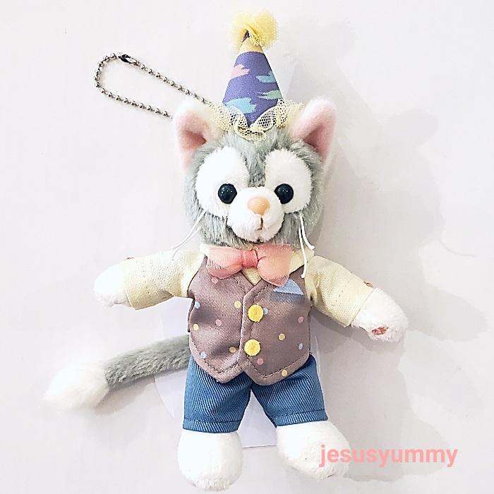 ジェラトーニ ぬいぐるみバッジ ダッフィー&フレンズのフロム ジェラトーニ ぬいぐるみバッジ ダッフィー&フレンズのフロム