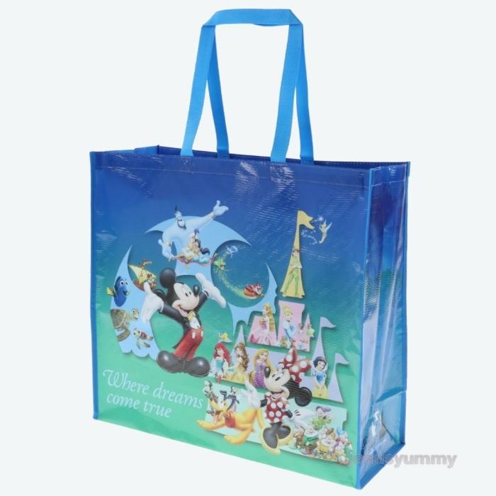 ショッピングバッグ M バック ブルー エコバッグ 東京ディズニーリゾート限定 お土産 ミッキー ミニー ディズニーキャラクター Disney Disneyhalloween Jesus Yummy 通販 Yahoo ショッピング