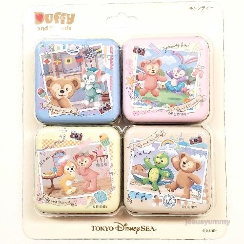 キャンディー 4缶 飴 ダッフィー フレンズのsay Cheese 東京ディズニーシー 限定 お土産 お菓子 Disney Duffy Jesus Yummy 通販 Yahoo ショッピング