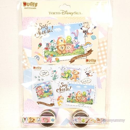 ポストカード マスキングテープ 文具 ダッフィー フレンズのsay Cheese 東京ディズニーシー 限定 お土産 Disney Duffy Jesus Yummy 通販 Yahoo ショッピング