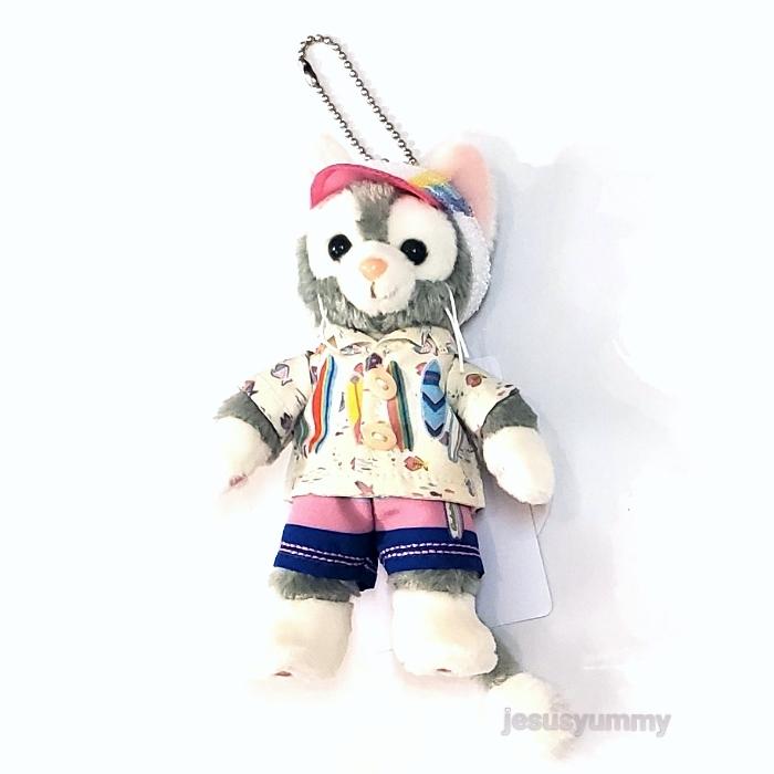 ダッフィー＆フレンズのサニーファン　ジェラトーニ　ぬいぐるみバッジ　夏服　2021　サマー　Duffy＆Friends　東京ディズニーシー限定  ディズニーリゾート 【D｜jesusyummy