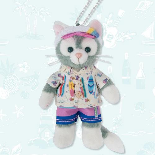 ダッフィー＆フレンズのサニーファン　ジェラトーニ　ぬいぐるみバッジ　夏服　2021　サマー　Duffy＆Friends　東京ディズニーシー限定  ディズニーリゾート 【D｜jesusyummy｜02