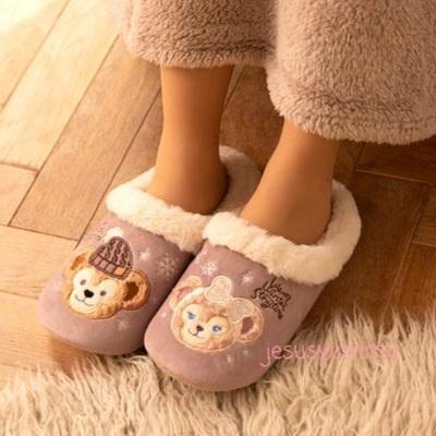 ルームシューズ ダッフィー フレンズのウォームウィンター ストーリータイム スリッパ 東京ディズニーシー クリスマス 21 Duffy Jesus Yummy 通販 Yahoo ショッピング