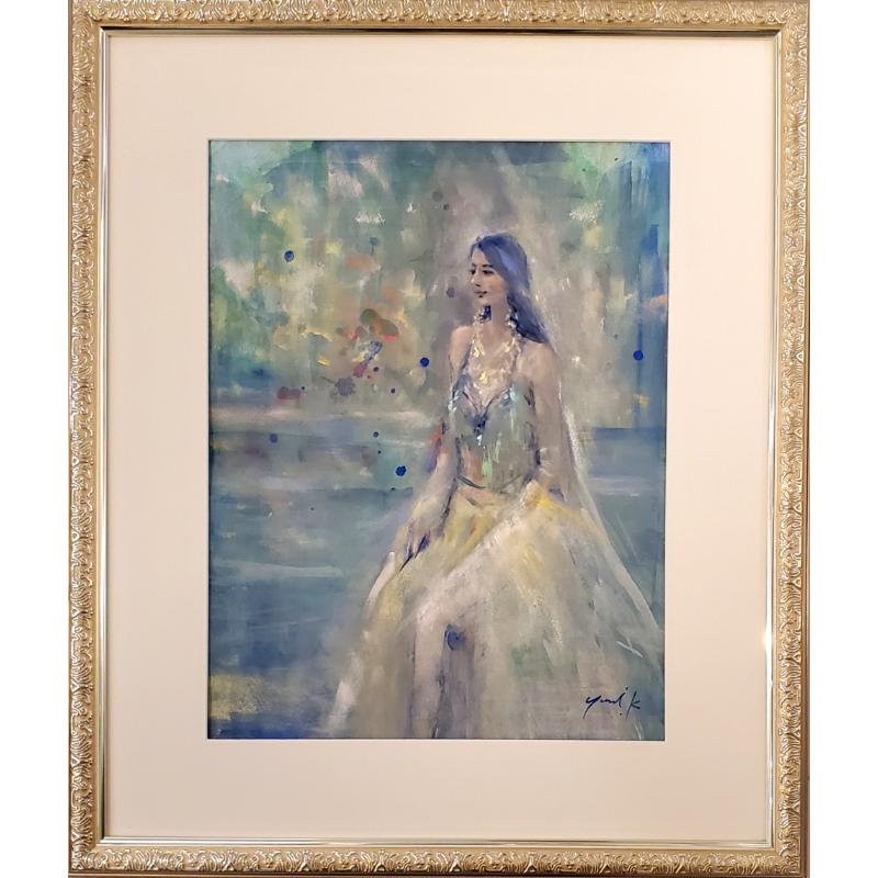 絵画 原画 「Scheherazade〜シェヘラザード」 水彩/パステル F6 絵画 原画 「Scheherazade〜シェヘラザード」 水彩/パステル F6