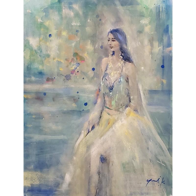 絵画 原画 「Scheherazade〜シェヘラザード」 水彩/パステル F6 絵画 原画 「Scheherazade〜シェヘラザード」 水彩/パステル F6