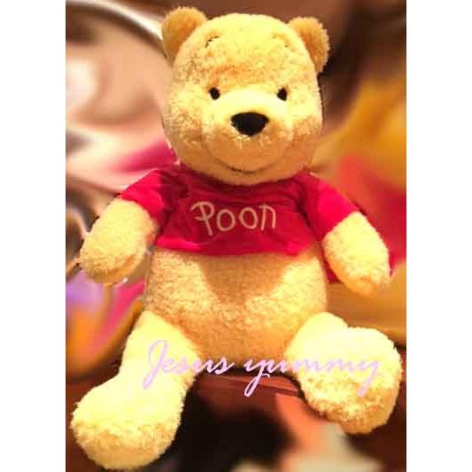 【予約販売】【パークで最大級】　くまのプーさん　もこもこ　Pooh　ふわふわ　ぬいぐるみ　ＬＬサイズ　パーク内で最大級プーさん　【DISNEY】 ご了承ください