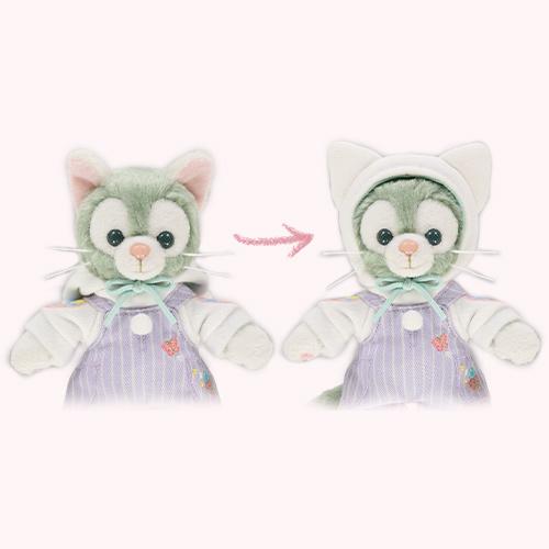 ジェラトーニ ぬいぐるみバッジ ダッフィー&フレンズのカム ジェラトーニ ぬいぐるみバッジ ダッフィー&フレンズのカム