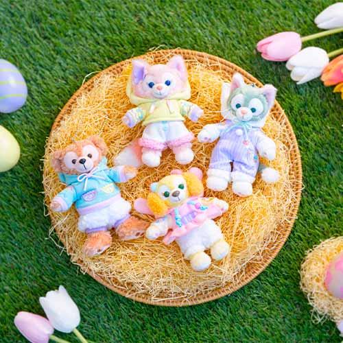 リーナ・ベル ぬいぐるみバッジ ダッフィー＆フレンズのカム 