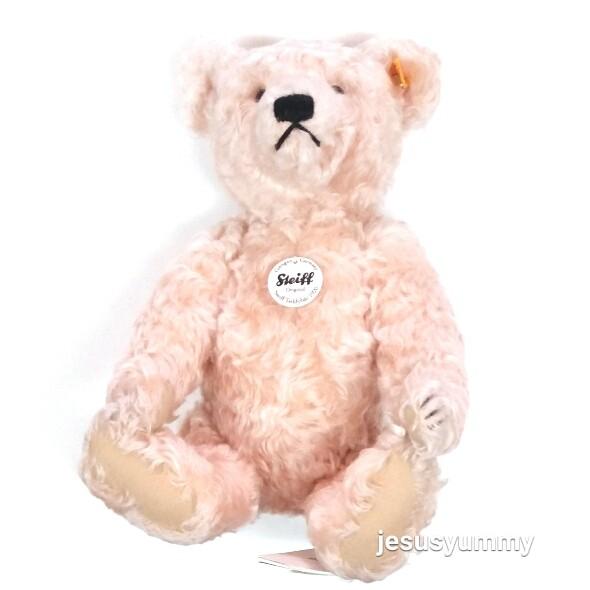 現品限り】Steiff(シュタイフ)☆テディベア ぬいぐるみ☆rosa 現品限り】Steiff(シュタイフ)☆テディベア ぬいぐるみ☆rosa