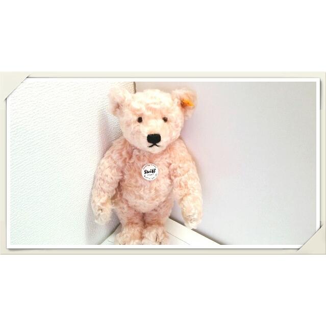 現品限り】Steiff(シュタイフ)☆テディベア ぬいぐるみ☆rosa 現品限り】Steiff(シュタイフ)☆テディベア ぬいぐるみ☆rosa
