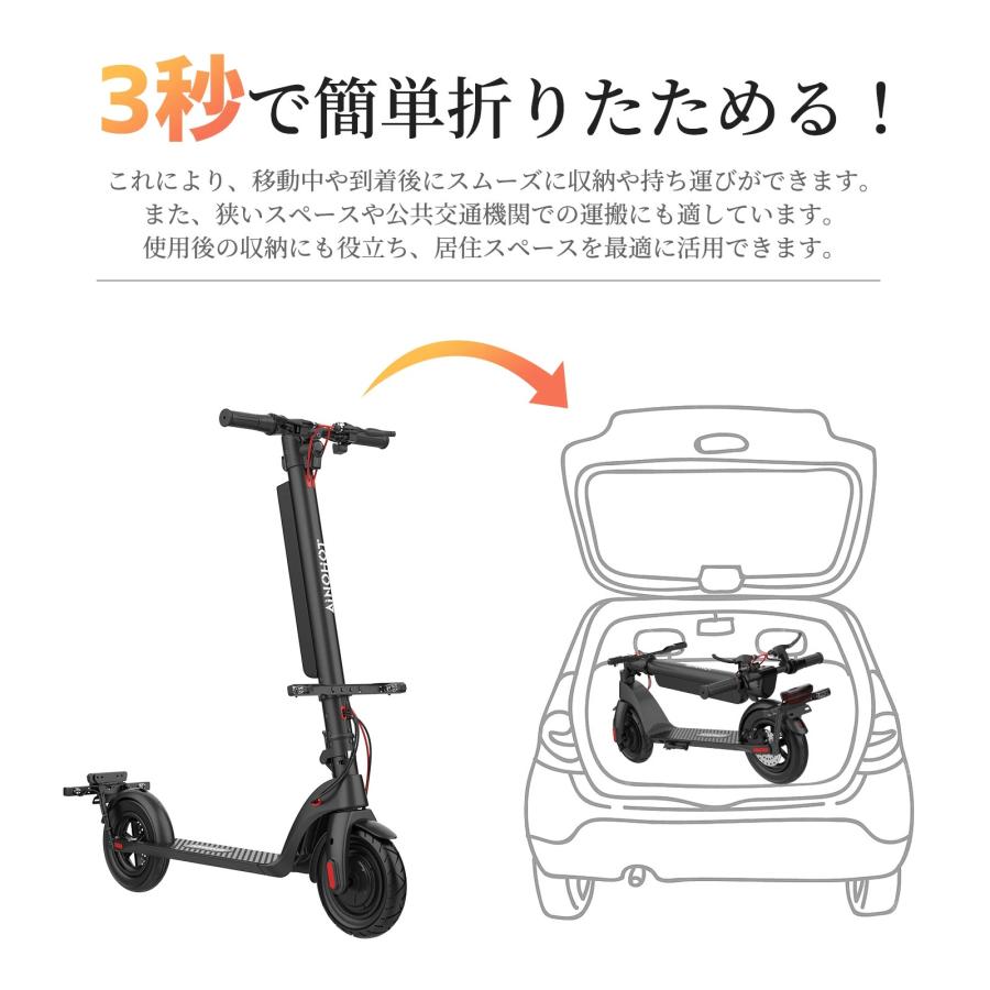 ☆10%OFFクーポン☆【特定小型原動機付自転車】電動キックボード 公道
