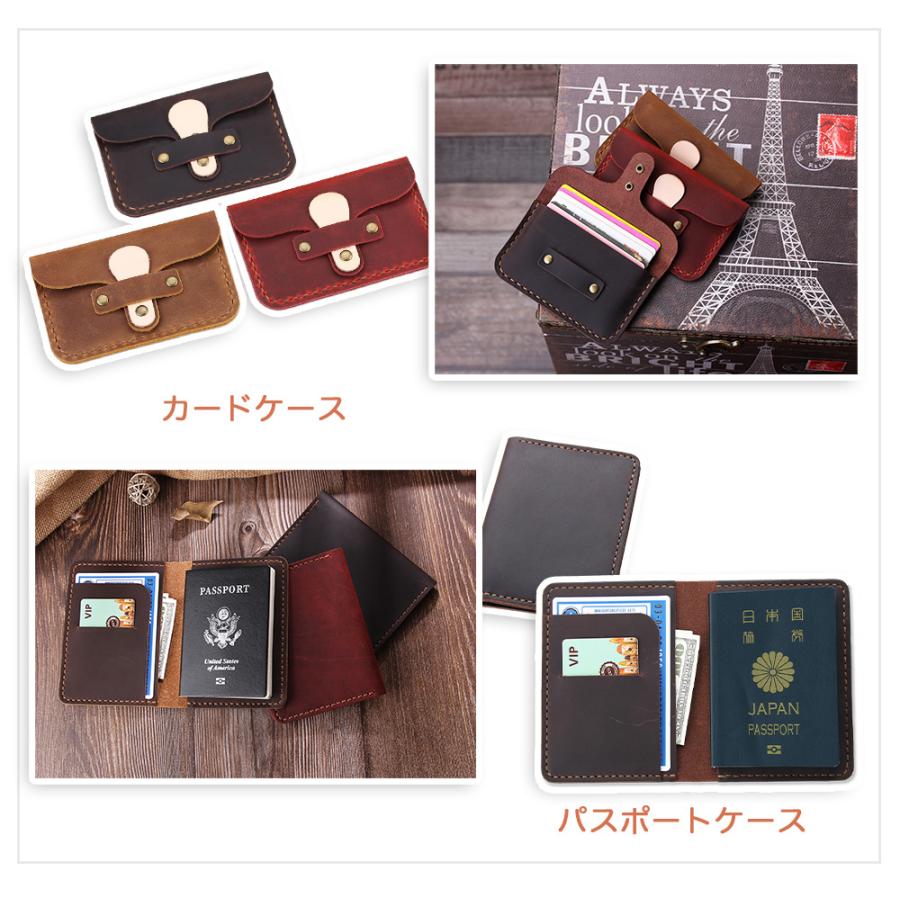 福袋2025 革文房具 3点セット システム手帳 A5 本革 6穴 バインダー