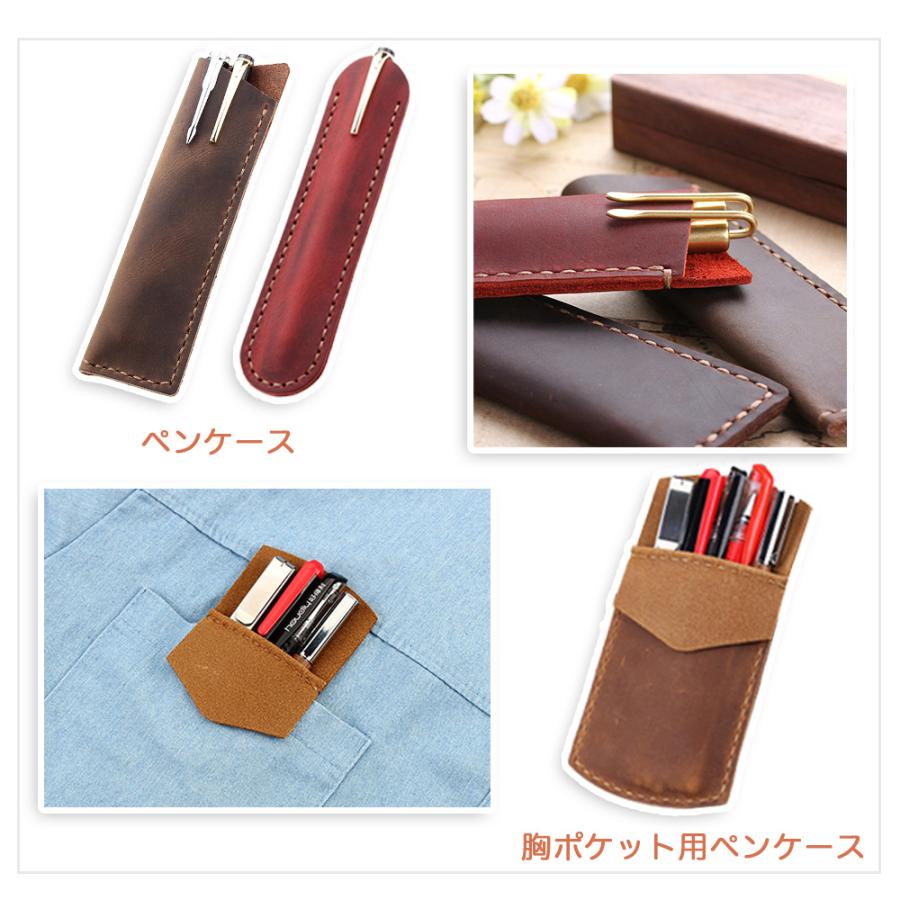 福袋2025 革文房具 3点セット システム手帳 A5 本革 6穴 バインダー