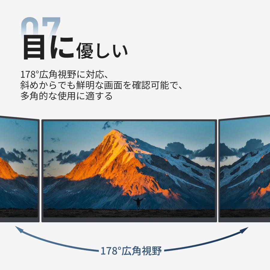 デュアルモニター モバイルモニター 14インチ軽量650g 超薄型0.3cm