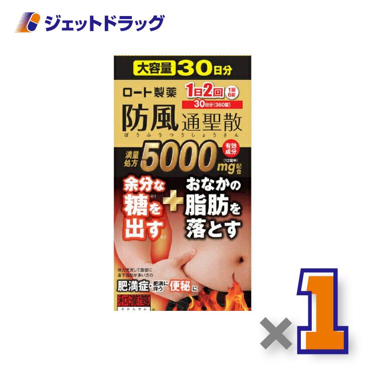 【第2類医薬品】ロート防風通聖散錠満量a 360錠 ※セルフメディケーション税制対象（Yahoo!・ジェットドラッグ）