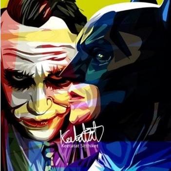 バットマン ジョーカー Batman Joker Ver1 ポップアートパネル Dcコミック Popartpanel バットマン Papdc 0025 ポップアートパネル公式通販サイト 通販 Yahoo ショッピング