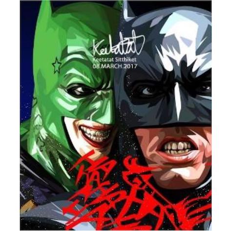 バットマン ジョーカー Batman Joker Ver3 ポップアートパネル Dcコミック Popartpanel バットマン Papdc 0027 ポップアートパネル公式通販サイト 通販 Yahoo ショッピング