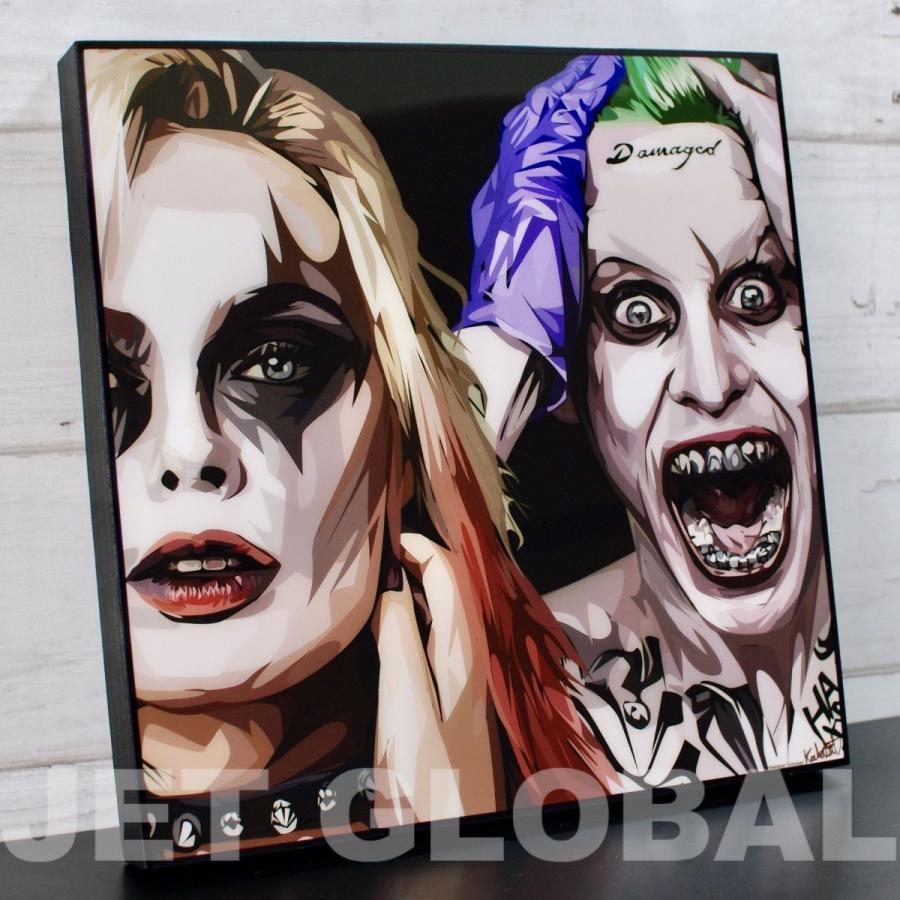 ハーレイ クイン ジョーカー Quinn Joker ポップアートパネル Dcコミック Popartpanel バットマン Papdc 0033 ポップアートパネル公式通販サイト 通販 Yahoo ショッピング