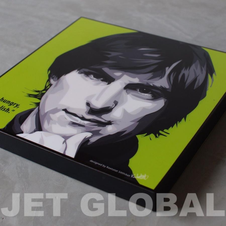 スティーブ・ジョブズ/ STEVE JOBS : GREEN / ポップアートパネル/POPARTPANEL/｜jetglobal｜03