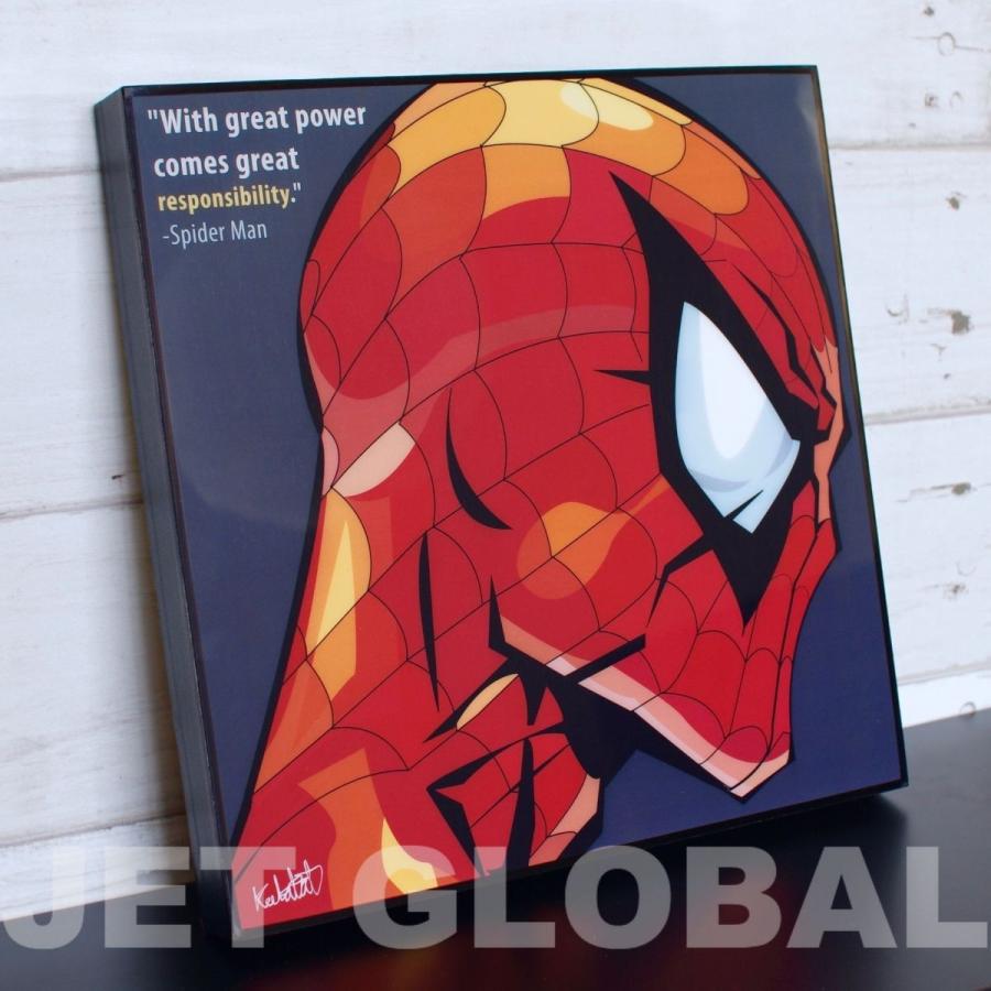スパイダーマン Spiderman Ver 1 ポップアートパネル マーベル Popartpanel Marvel Papma 0029 ポップアートパネル公式通販サイト 通販 Yahoo ショッピング
