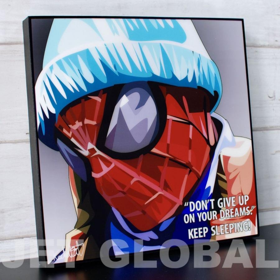 スパイダーマン Sleeping Spiderman ポップアートパネル マーベル Popartpanel Marvel Papma 0031 ポップアートパネル公式通販サイト 通販 Yahoo ショッピング