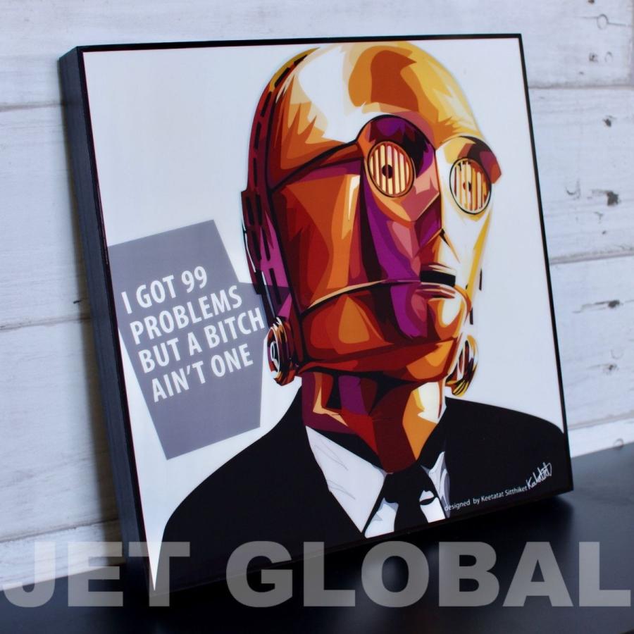 C3po Ver 2 ポップアートパネル スターウォーズ Popartpanel Starwars Papsw 0005 ポップアートパネル公式通販サイト 通販 Yahoo ショッピング