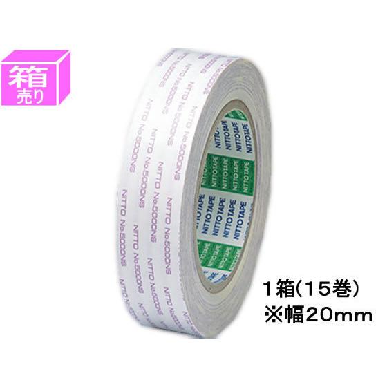 ニトムズ 再剥離一般両面テープ 幅20mm×20m 15巻 J1370 強力両面テープ 両面テープ 粘着テープ 梱包
