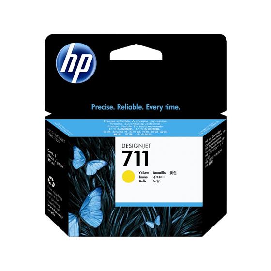 日本HP HP HP711インクカートリッジ イエロー 29ml CZ132A