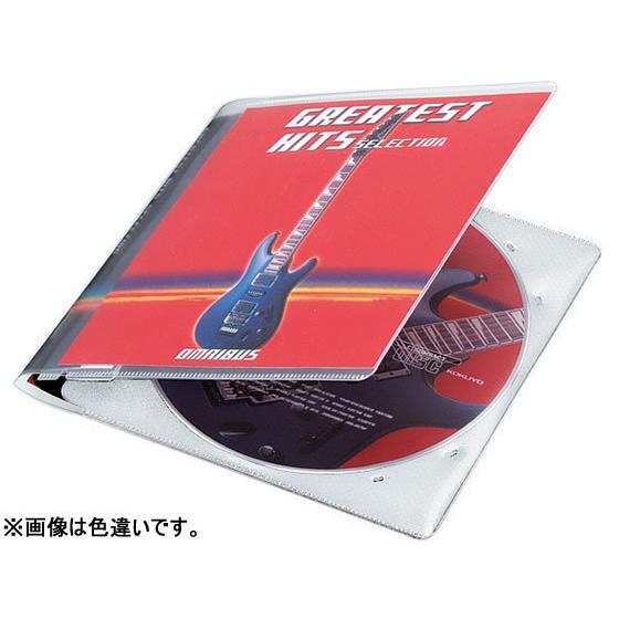 KOKUYO（コクヨ） CD／DVD用ソフトケース(MEDIA PASS)1枚収容 黒 100枚