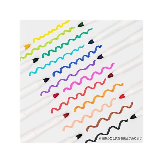 ぺんてる（Pentel） 洗濯でキレイカラーペン 12色セット SCS2-12 多色