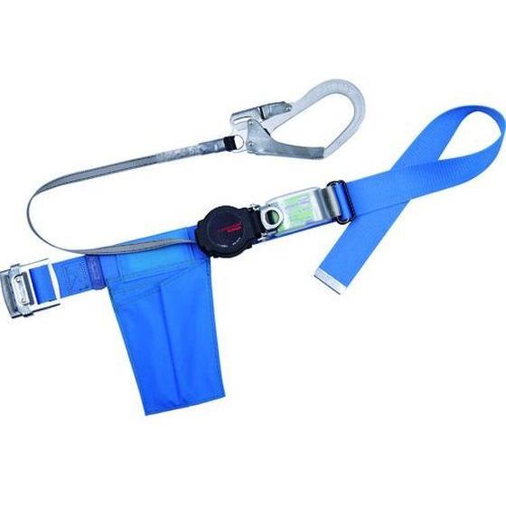 【お取り寄せ】ツヨロン 胴ベルト型墜落制止用器具 ワンハンドリトラ 青 Mサイズ 墜落制止用器具 安全保護具 作業