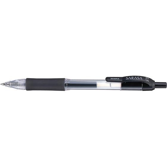 ゼブラ/サラサ0.5 黒/JJ3-BK  黒インク 水性ゲルインクボールペン ノック式｜jetprice