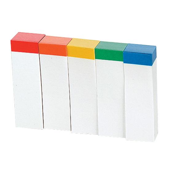 ビュートン 貼ってはがせるノリ付メモ 人気ブランド多数対象 上品 色帯5色×100枚 MM-200